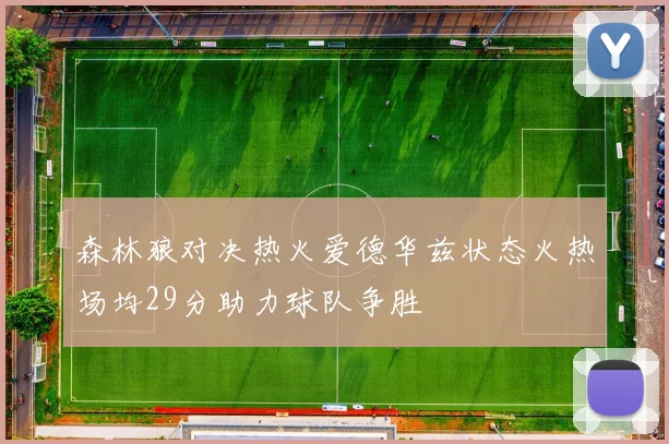 森林狼对决热火爱德华兹状态火热场均29分助力球队争胜